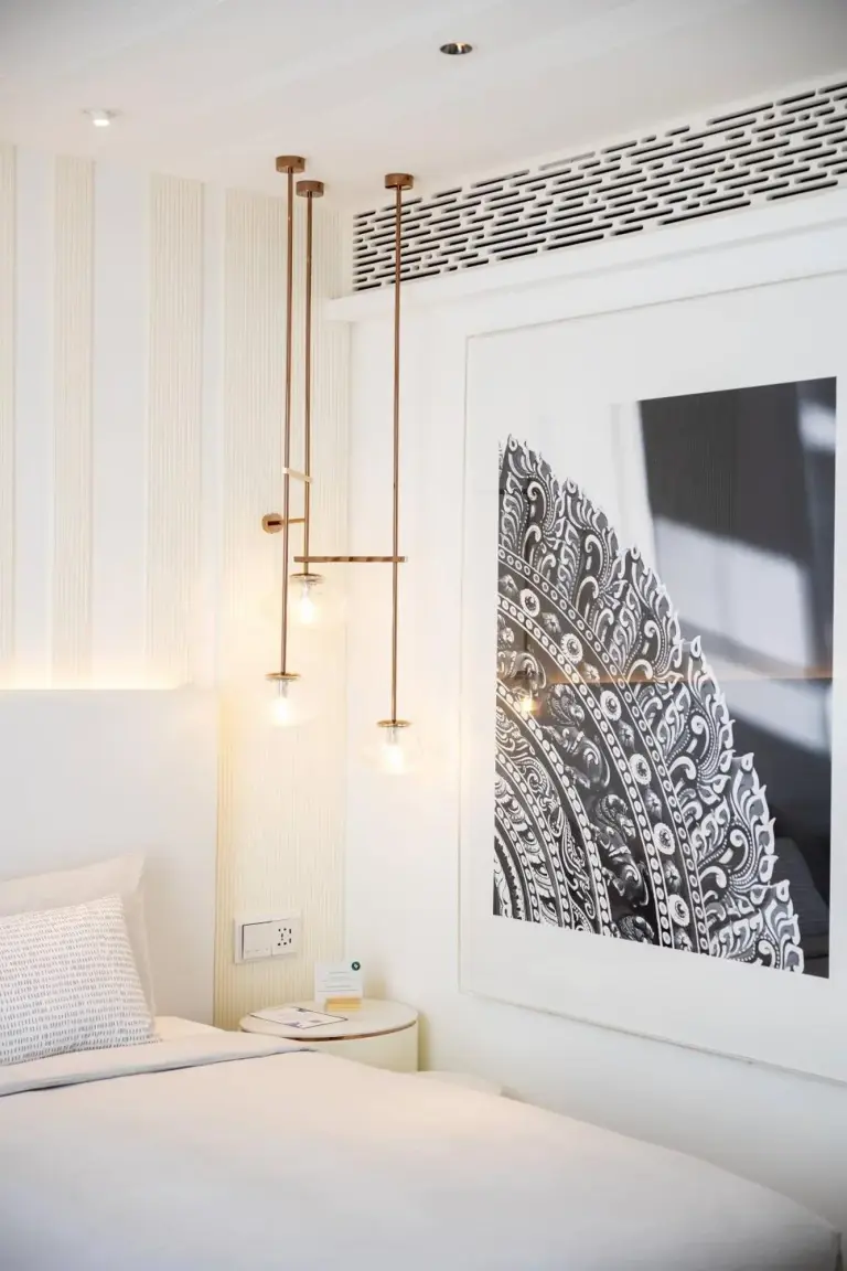 Artwork detail in room at INNSiDE by Meliá Bangkok Sukhumvit