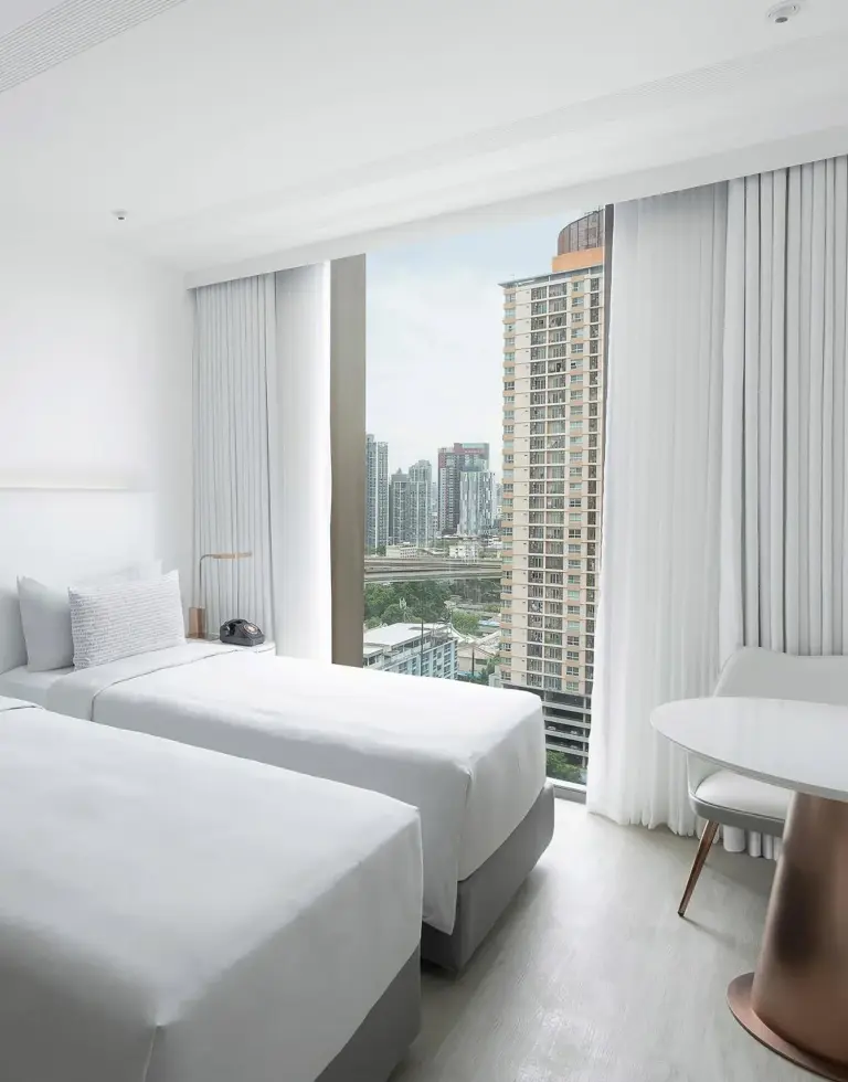 View from twin room at INNSiDE by Meliá Bangkok Sukhumvit