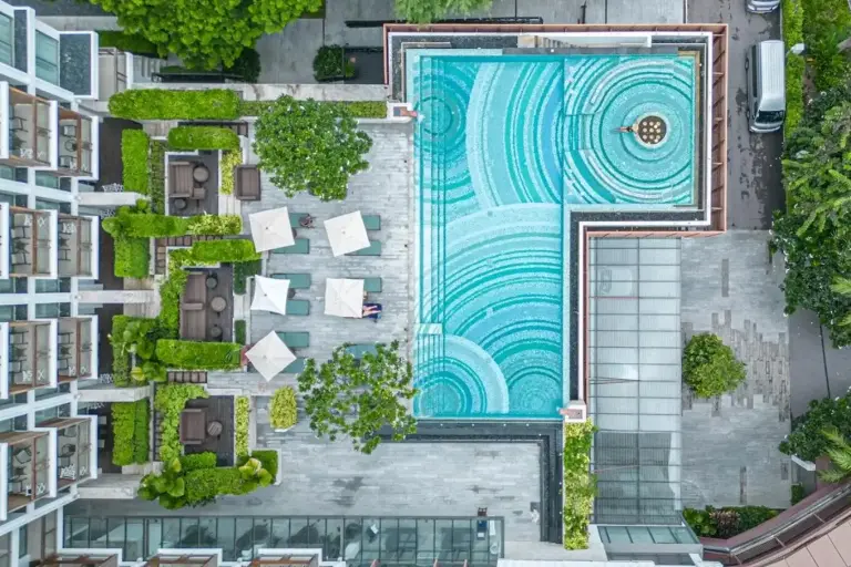 InterContinental Hua Hin Resort Aerial Pool View