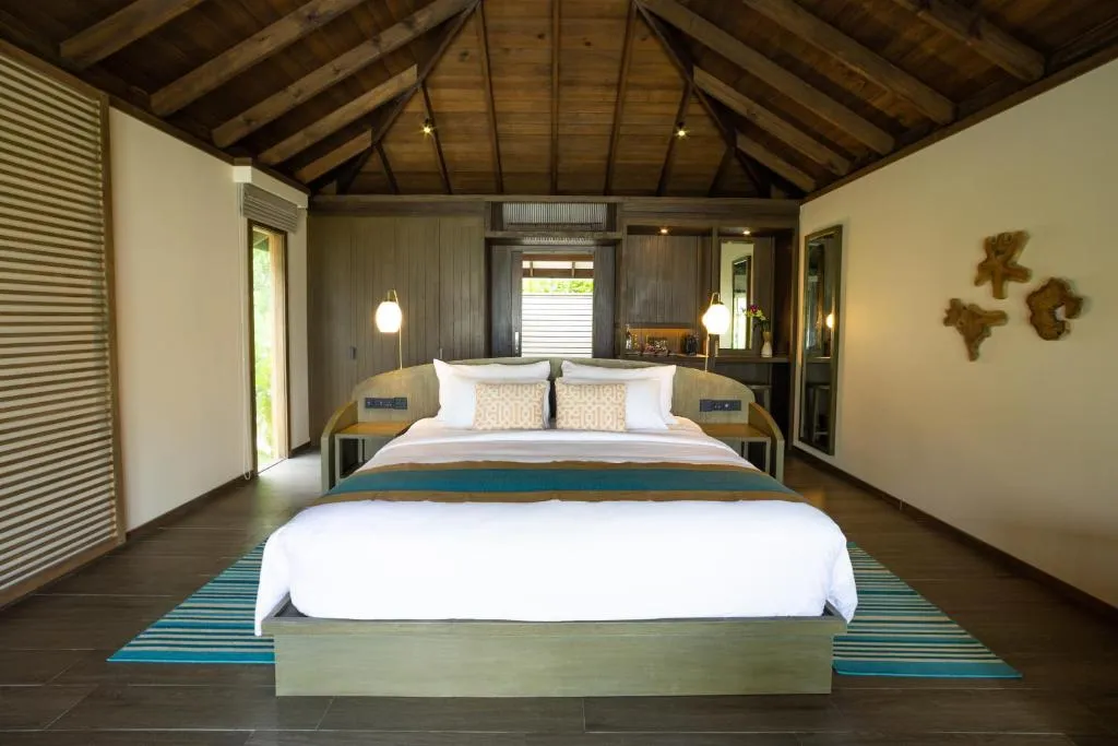 Dormitorio en una villa en Jawakara Islands Maldives