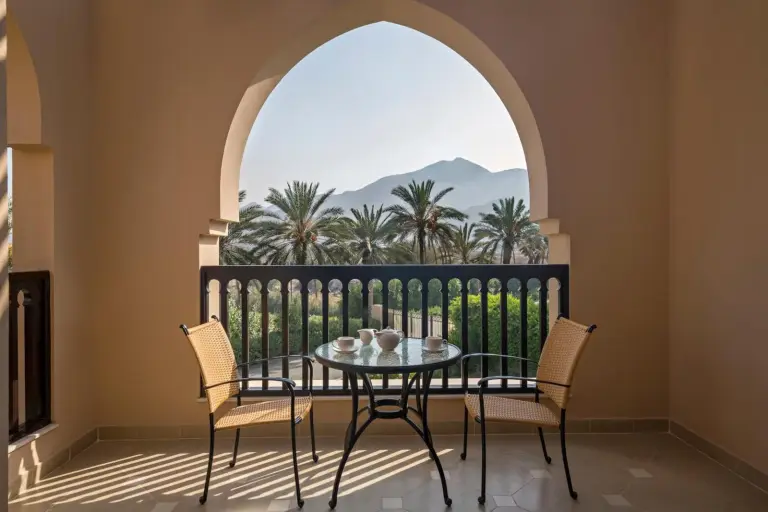 Balcon avec vue au JAZ Miramar Al Aqah