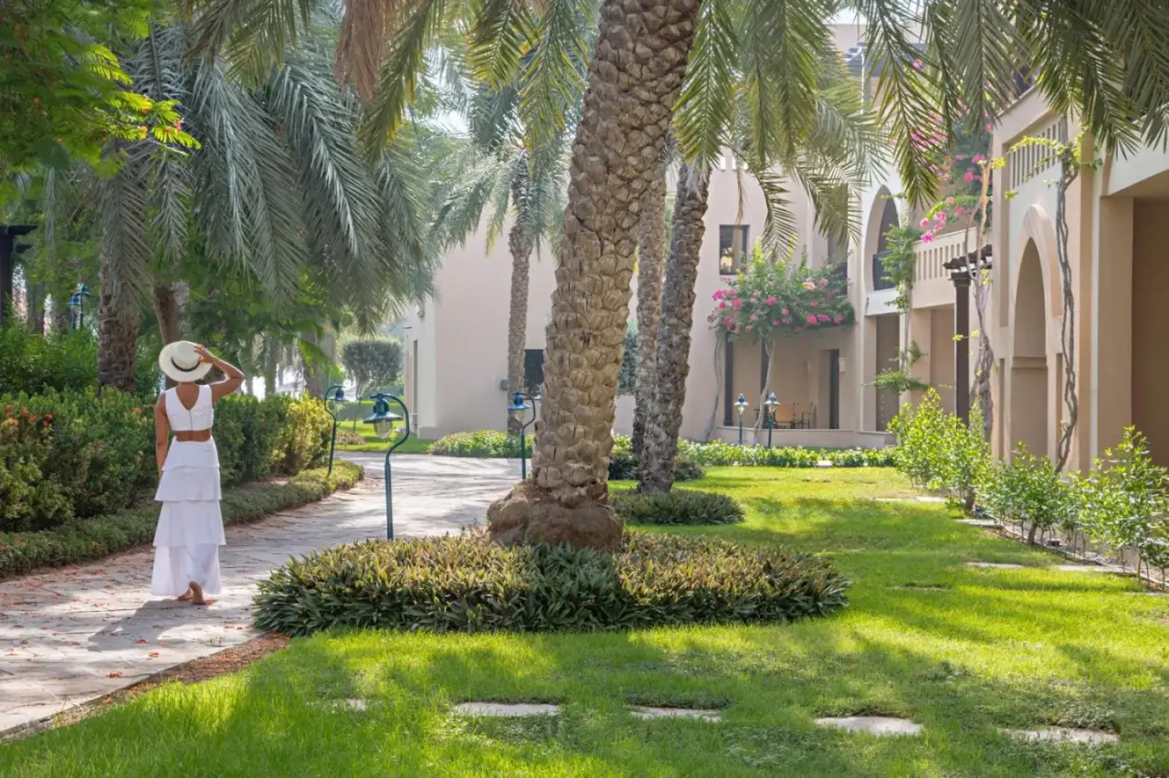 Espace jardin au JAZ Miramar Al Aqah