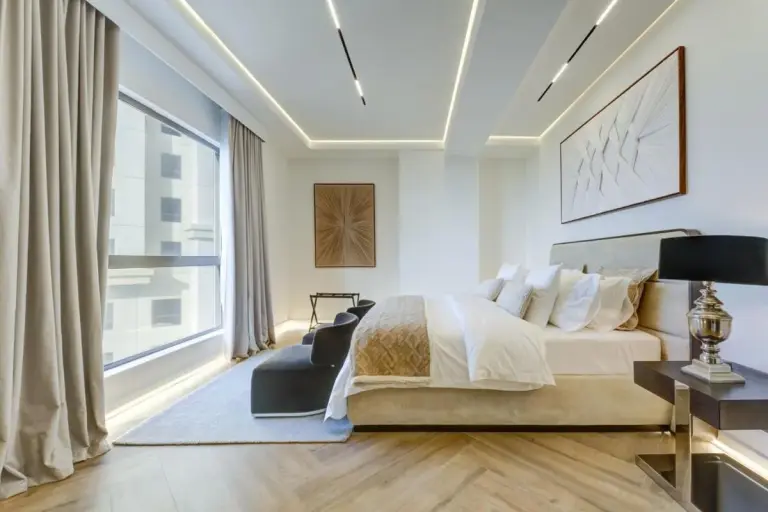 Segundo dormitorio en el apartamento de lujo de 2 dormitorios en Dubai