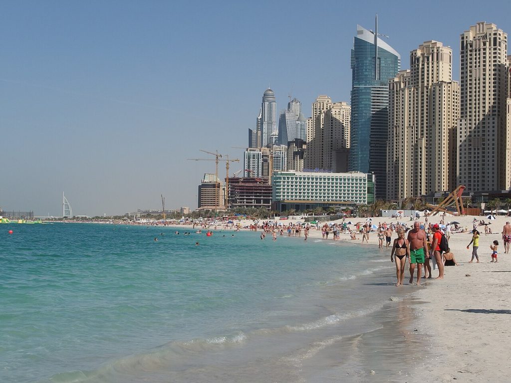 Jumeirah Beach in Dubai