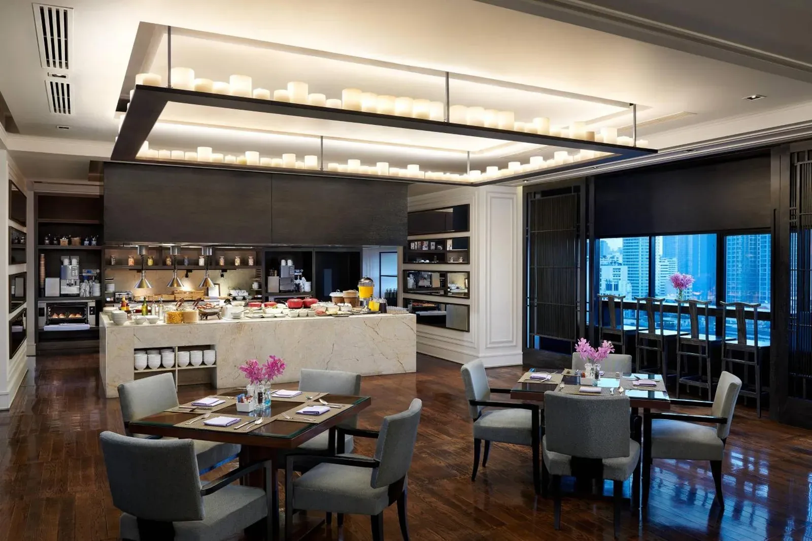 Espace restauration au JW Marriott Hotel Bangkok