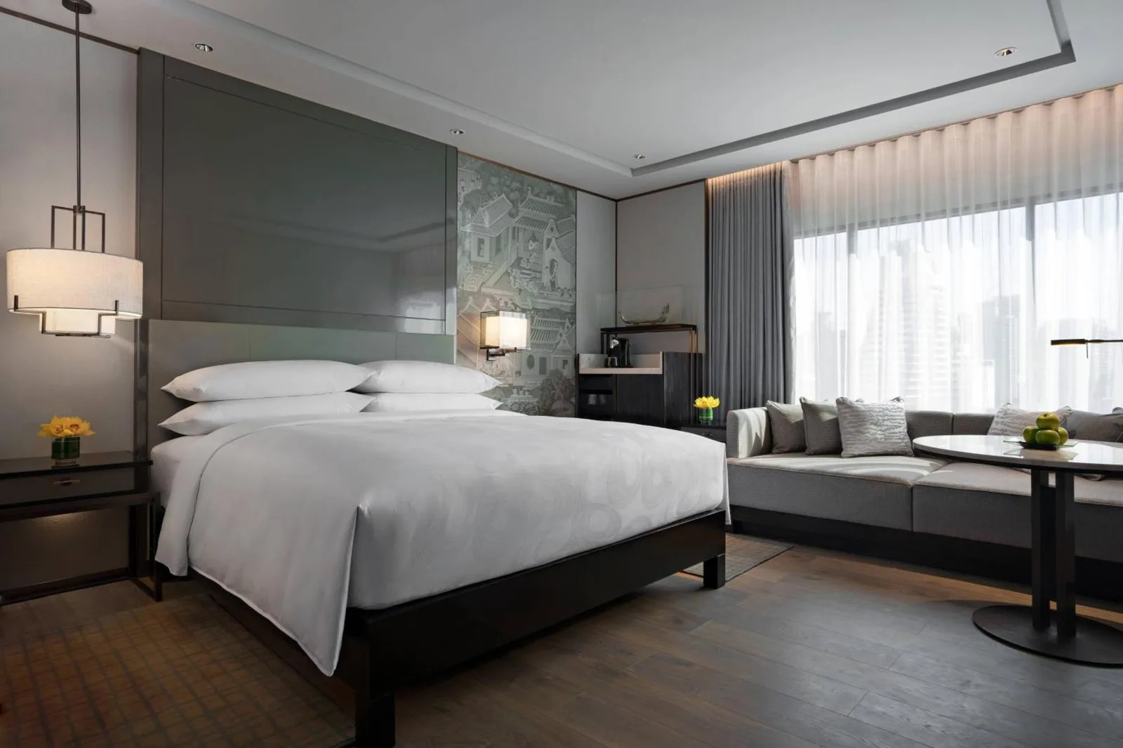 Chambre élégante au JW Marriott Hotel Bangkok