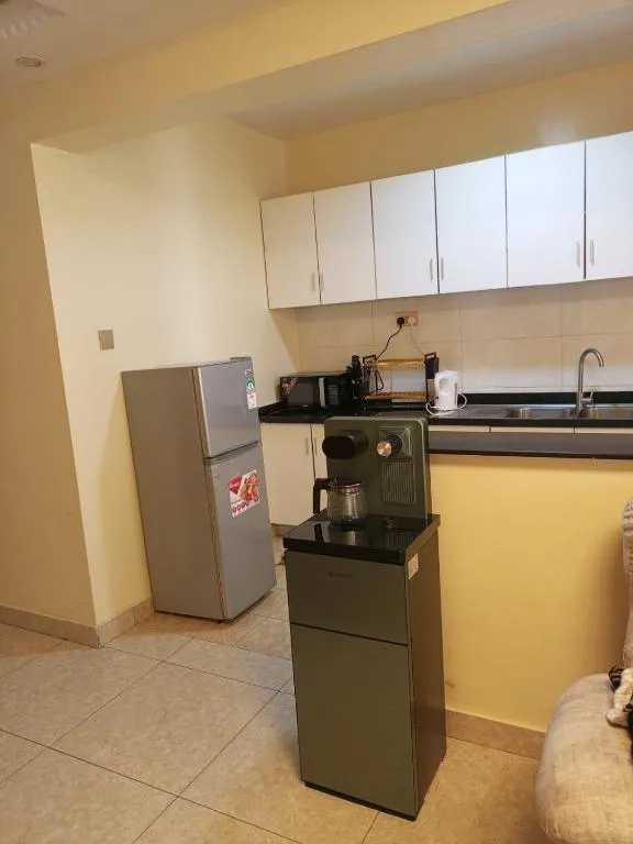 Kaisa Studio Hotel kitchenette in Nairobi