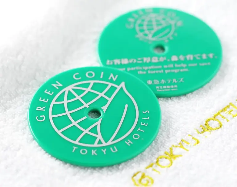 Moneda verde de Kanazawa Tokyu Hotel para iniciativas ecológicas