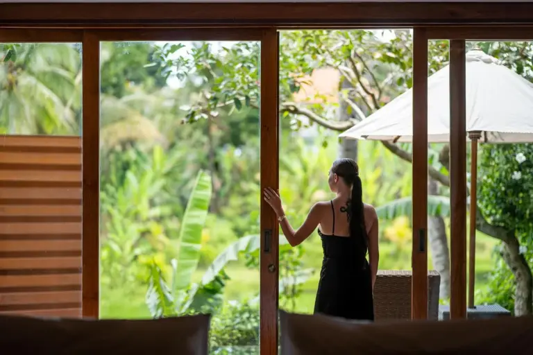 View from a room at Kappa Senses Ubud