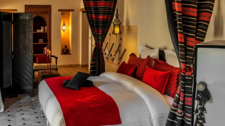 Red Themed Room