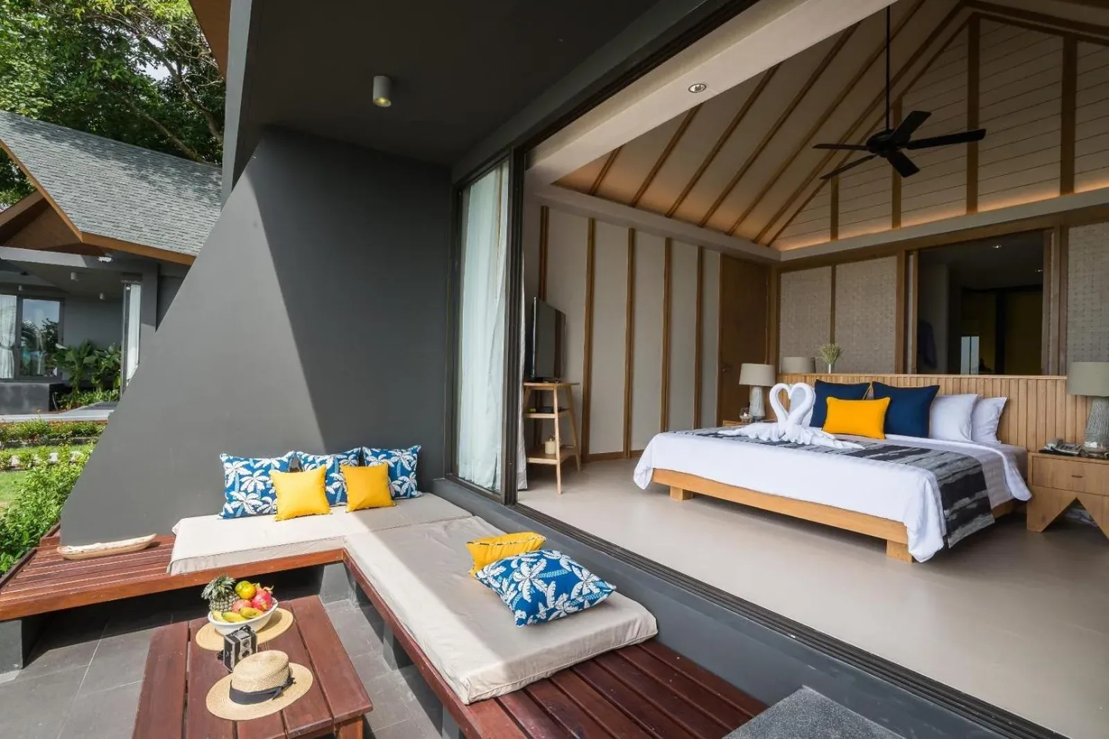 KC Grande Resort Koh Chang private terrace with seating