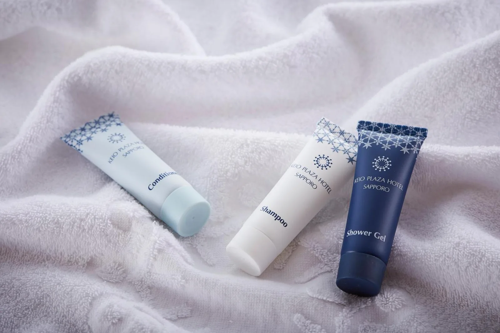 Bathroom amenities at Keio Plaza Hotel Sapporo