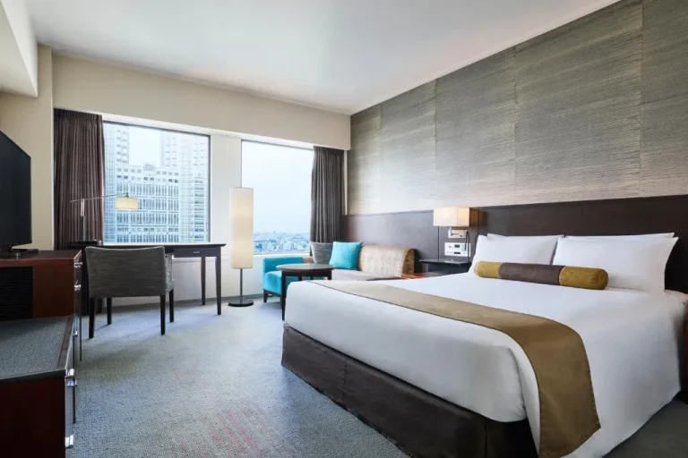 Keio Plaza Hotel Tokyo Deluxe Zimmer Aussicht