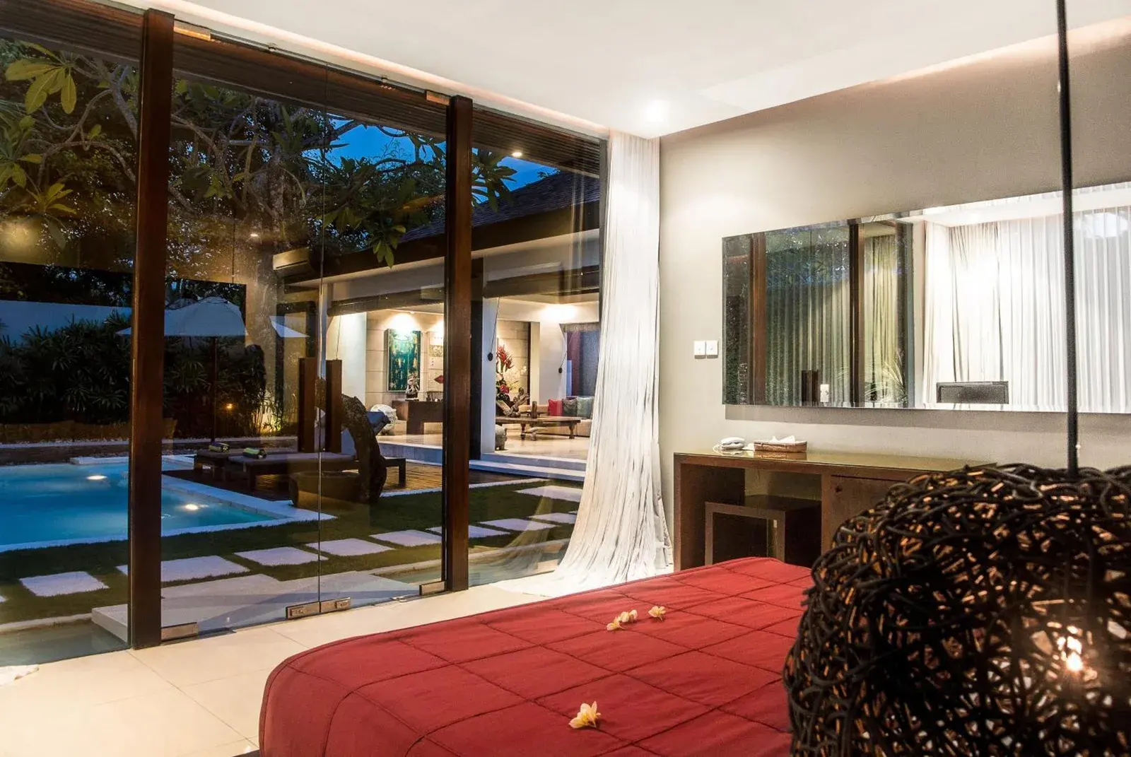 Kembali Villas Seminyak - Bedroom View