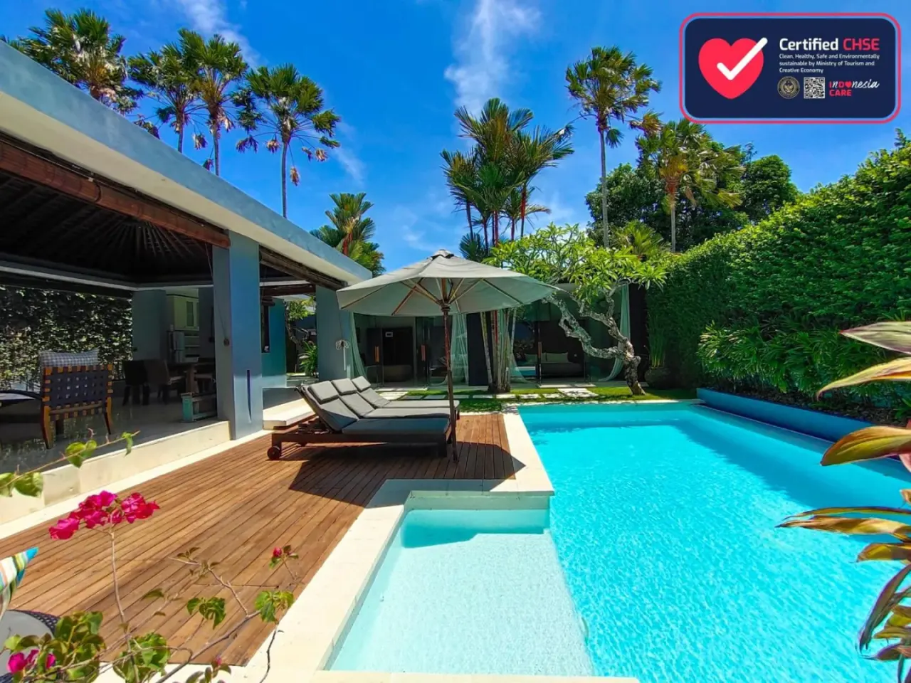 Kembali Villas Seminyak - Private Pool Area