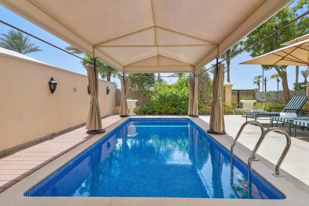 Covered private pool at Kempinski Hotel Palm Jumeirah