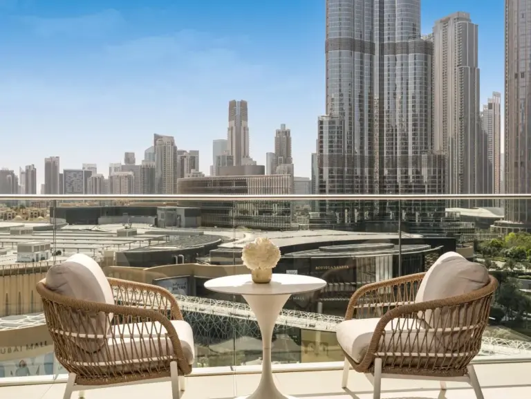 Kempinski The Boulevard Dubai balcony view