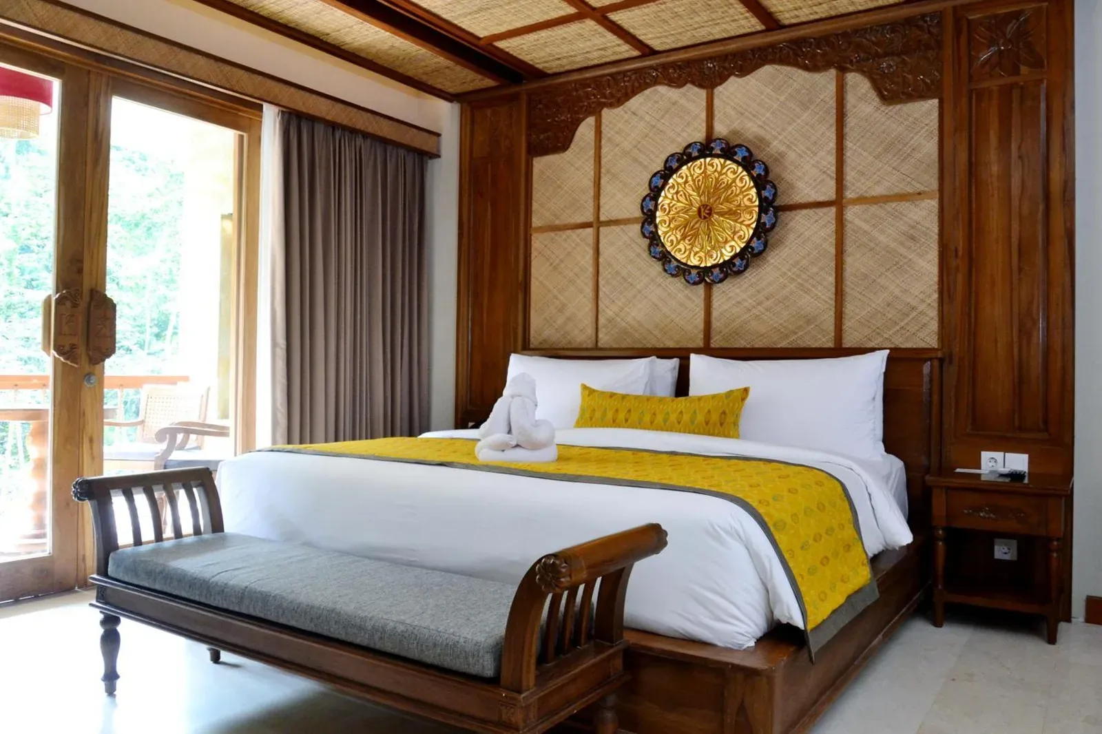 Kenran Resort Ubud By Soscomma comfortable guest room
