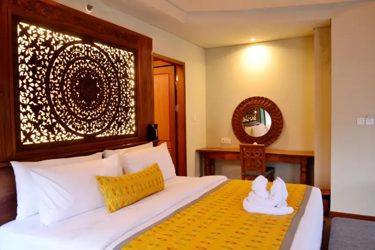 Kenran Resort Ubud By Soscomma stylish bedroom