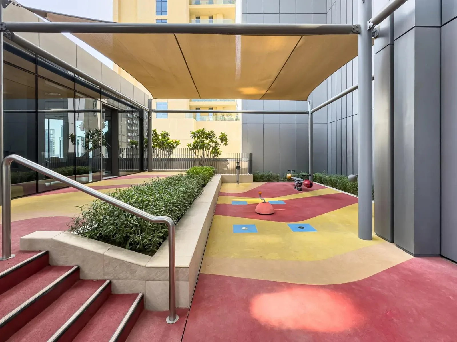 Kensington 2BR Burj View outdoor children's playground