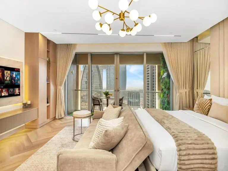 Vista desde Kensington Studio en Kempinski Residences Dubai Mall