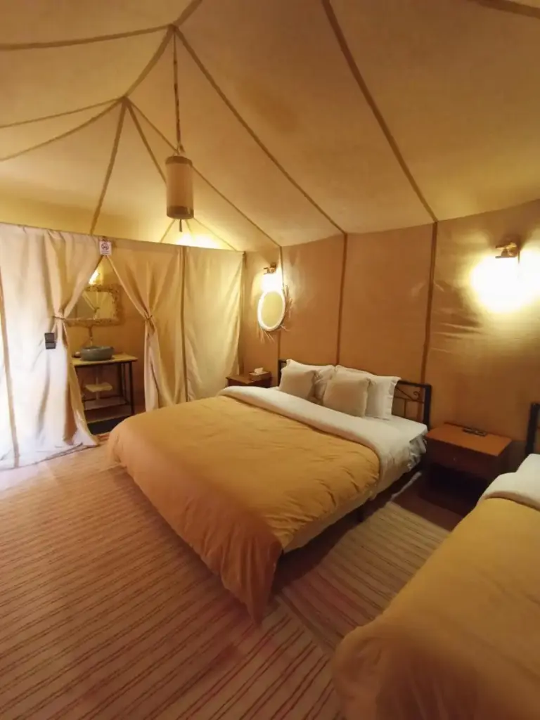 Standardzimmer im Khamlia Desert Camp in Merzouga