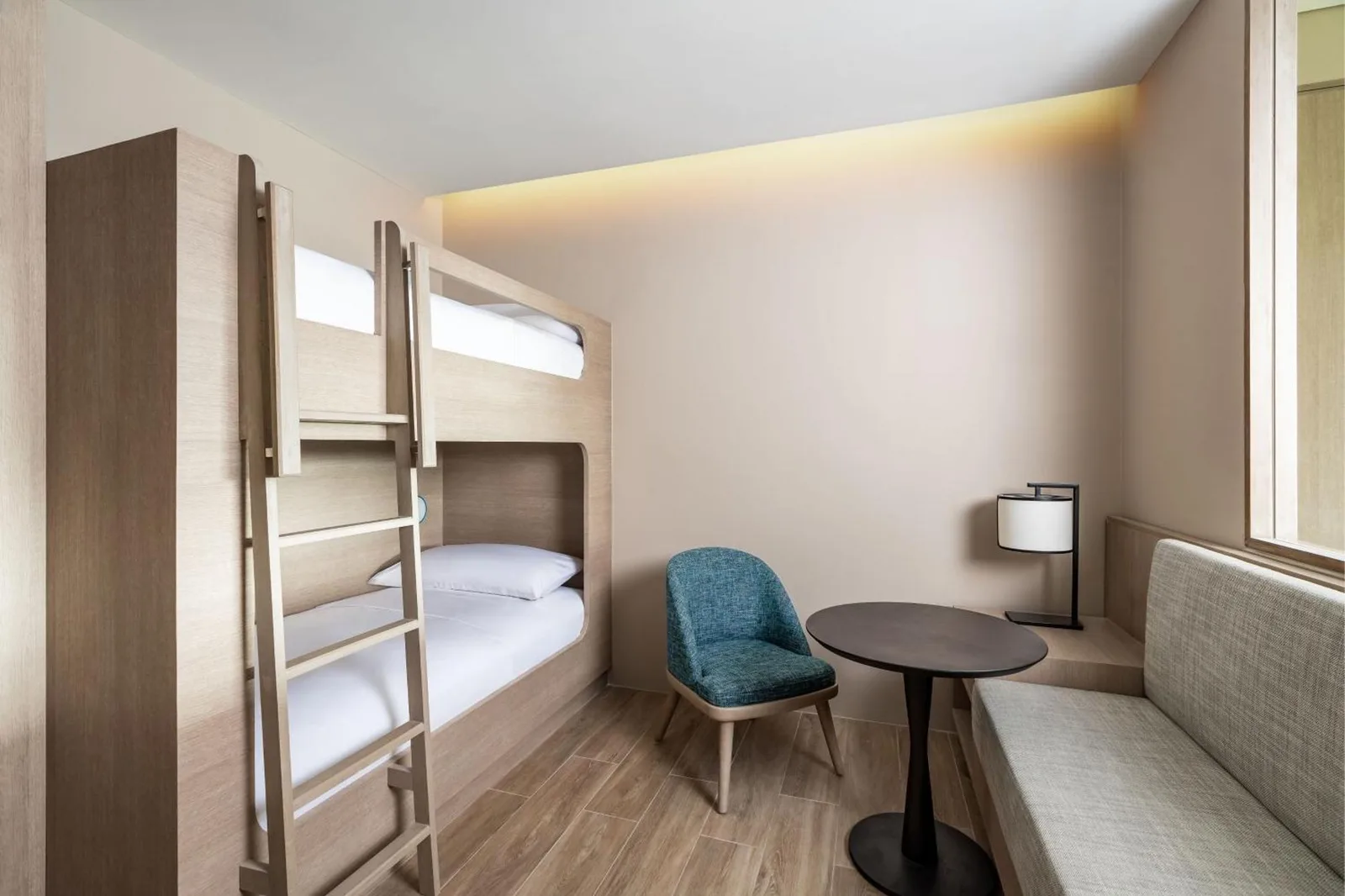 Bunk bed room at Khao Lak Marriott Beach Resort & Spa for family stays