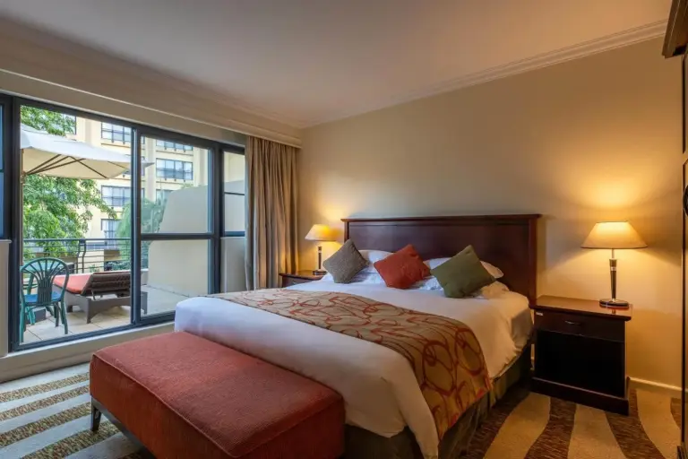 Room with balcony at Kigali Serena Hotel