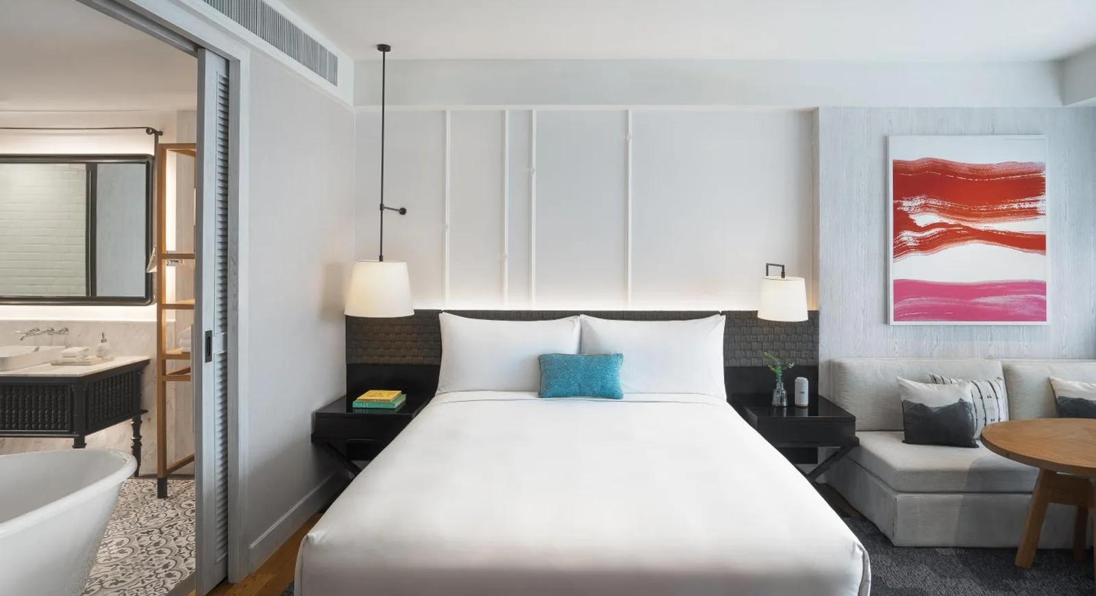 Cozy guest room at Kimpton Kitalay Samui, Koh Samui