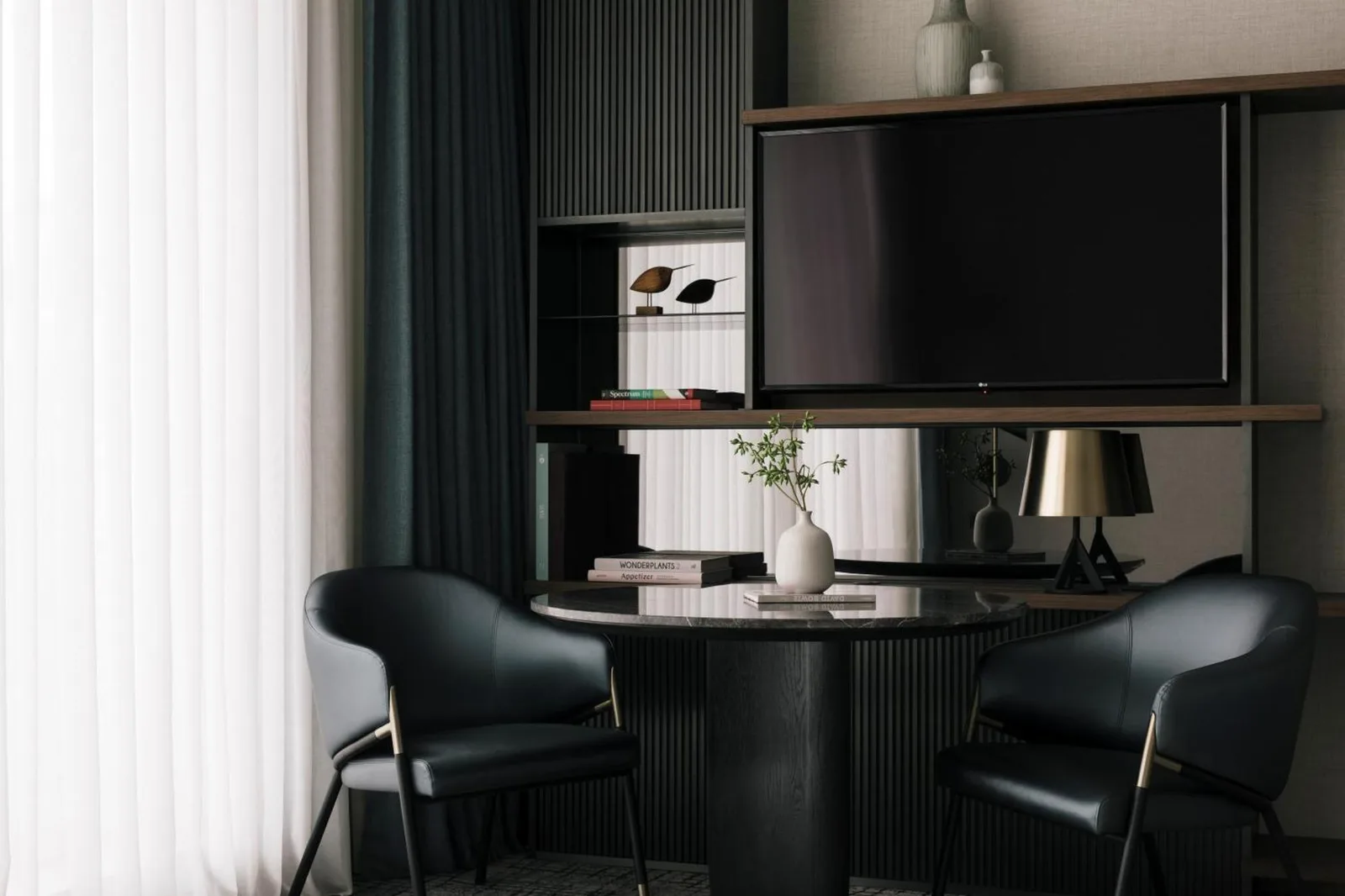 Work desk area in guest room at Kimpton Maa-Lai Bangkok by IHG