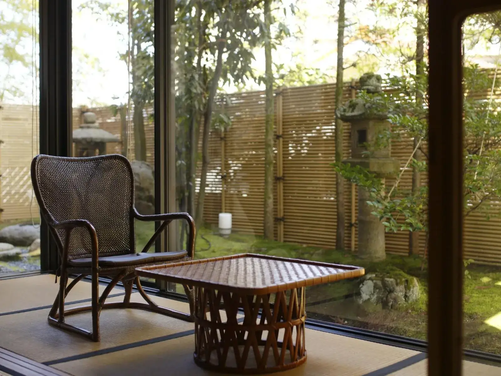 View of the garden from Kinjohro