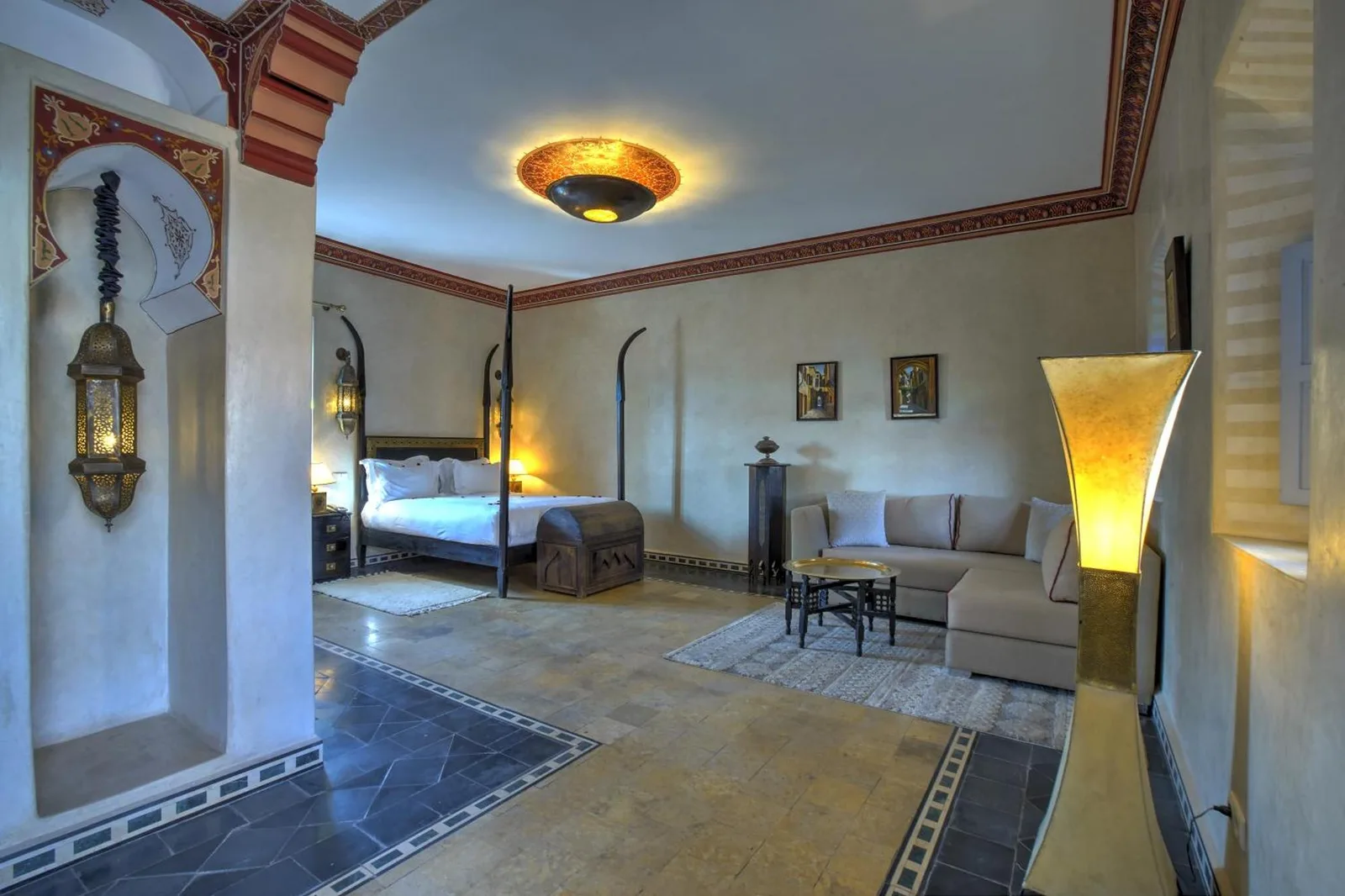 Ksar Anika Boutique Hotel & Spa ruhige Suite mit Sitzbereich