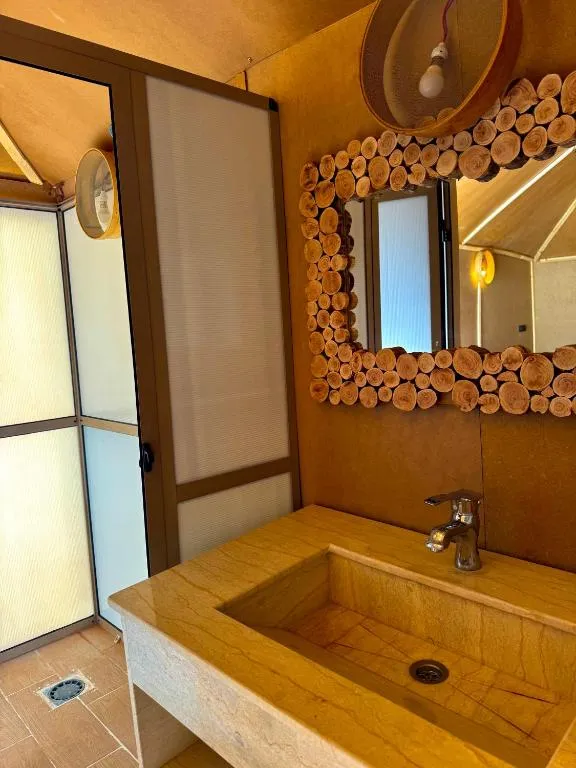 Ksar Merzouga Camp Bathroom Sink