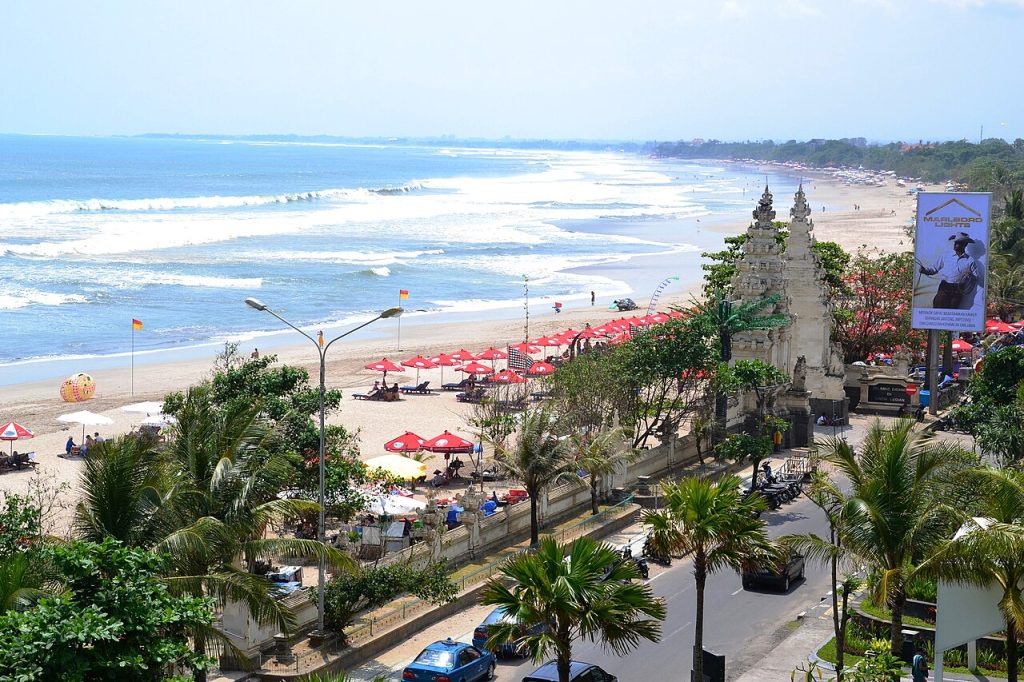 Kuta Beach in Bali