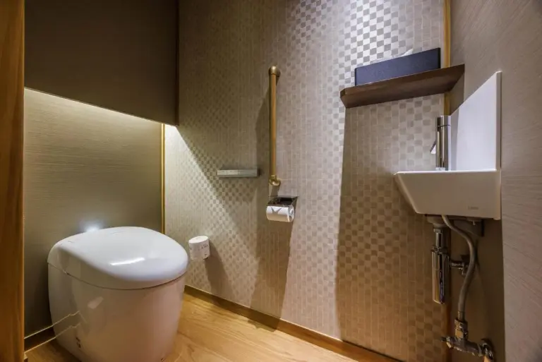 Restroom at Kyoto Ryokan SAKANOUE