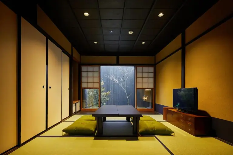 Wohnbereich von Kyoto Urushiro Wakasaya