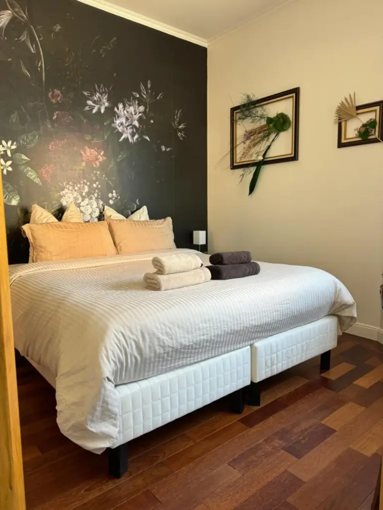L'Emperador hotel elegant bedroom with decor