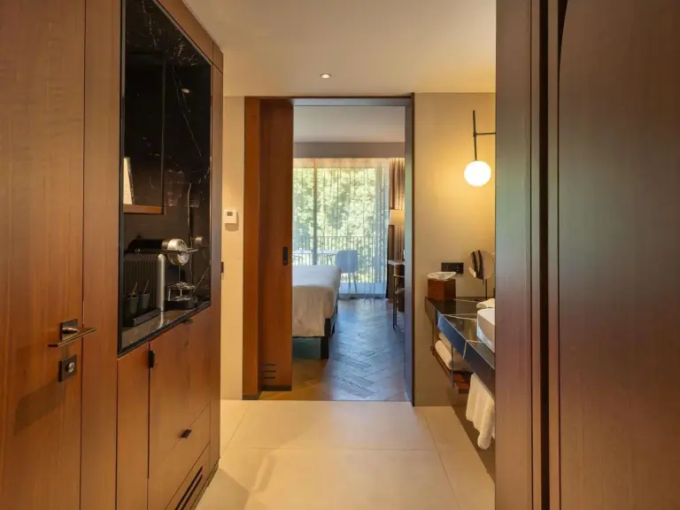 Hallway entrance of a suite at L'Esquisse Hotel & Spa Colmar - MGallery Collection