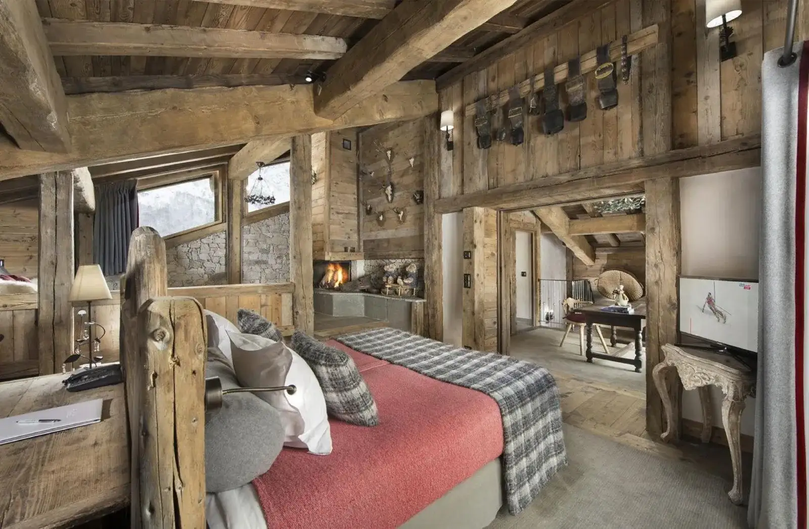 Acogedora suite familiar en La Bouitte - Hôtel Relais & Châteaux en Courchevel