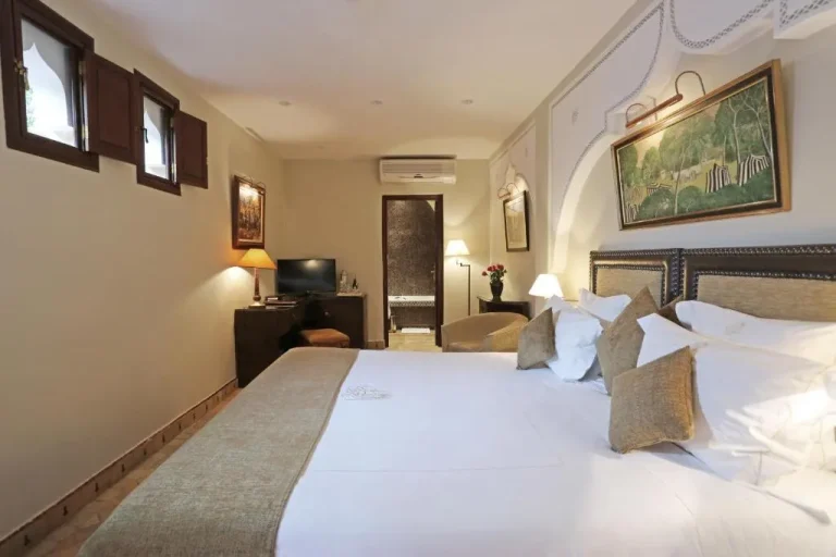 Cozy bedroom in La Maison Arabe Hotel