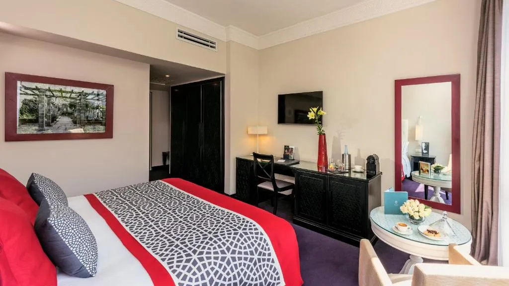 Deluxe Zimmer im La Tour Hassan Palace mit modernen Annehmlichkeiten