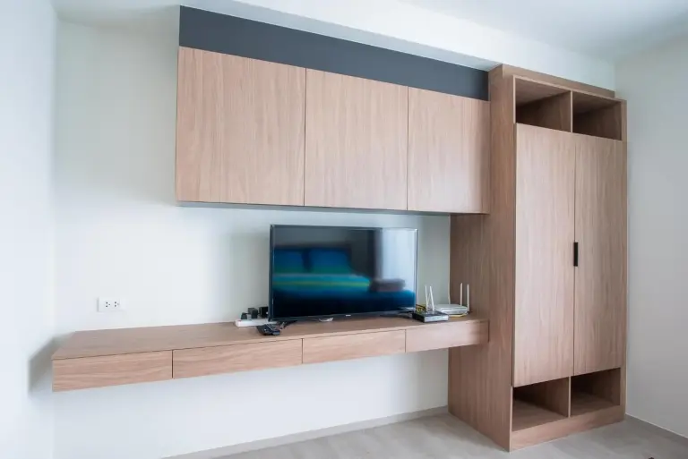TV cabinet and wardrobe at Lacasita484 In Huahin in Hua Hin