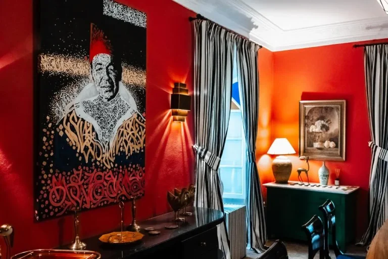 Décor artistique à Lalla Soulika, Tanger