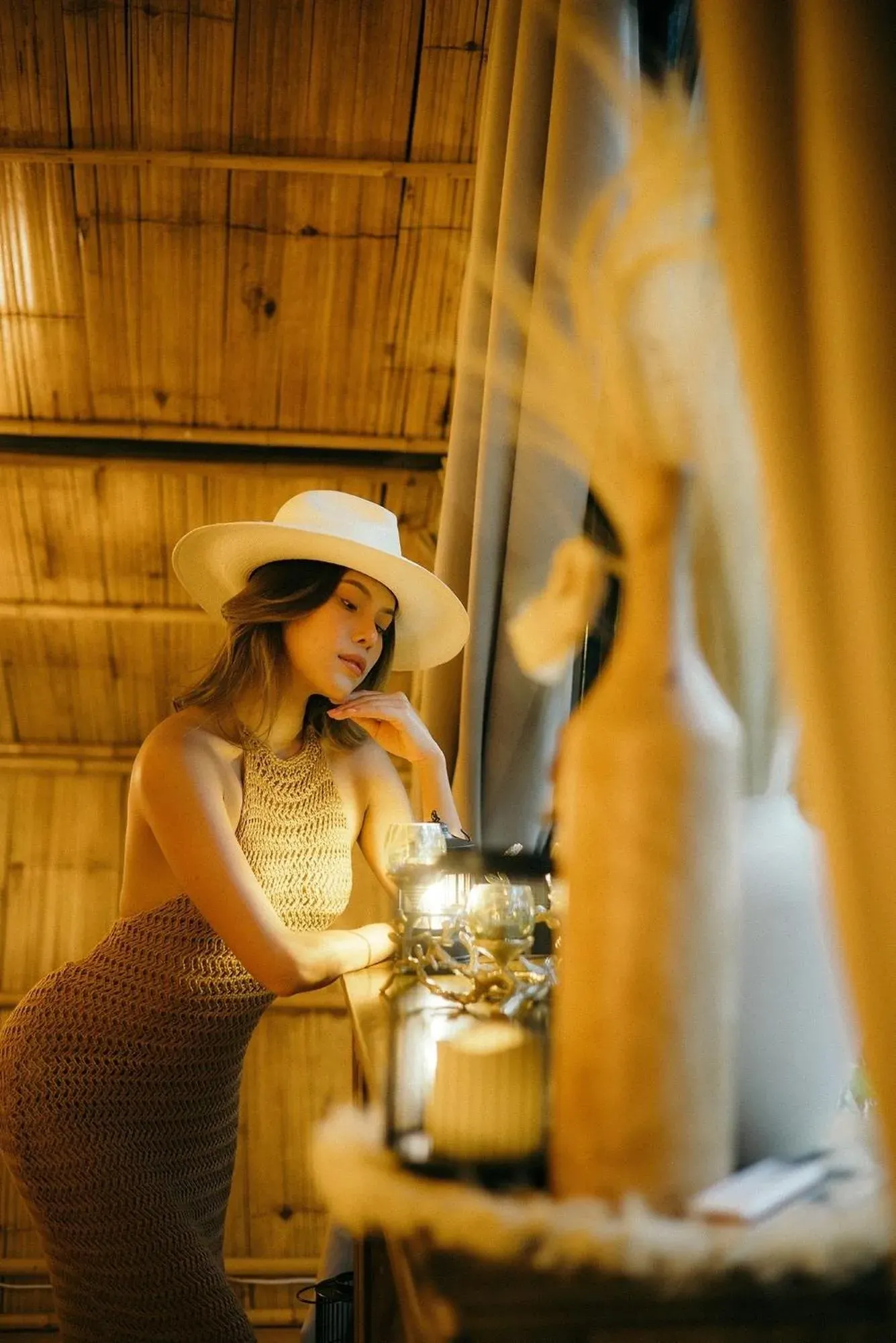 Elegant décor in Cozy Wild Suite at Lannawild