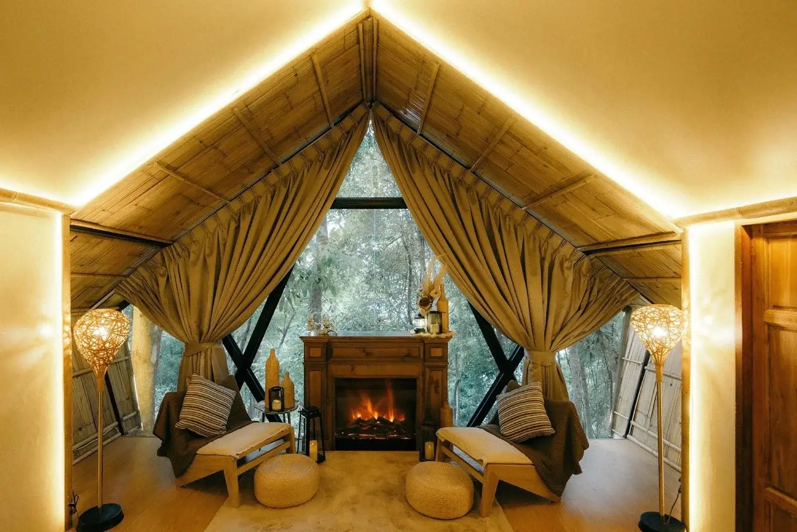 Relaxing atmosphere in Cozy Wild Suite at Lannawild