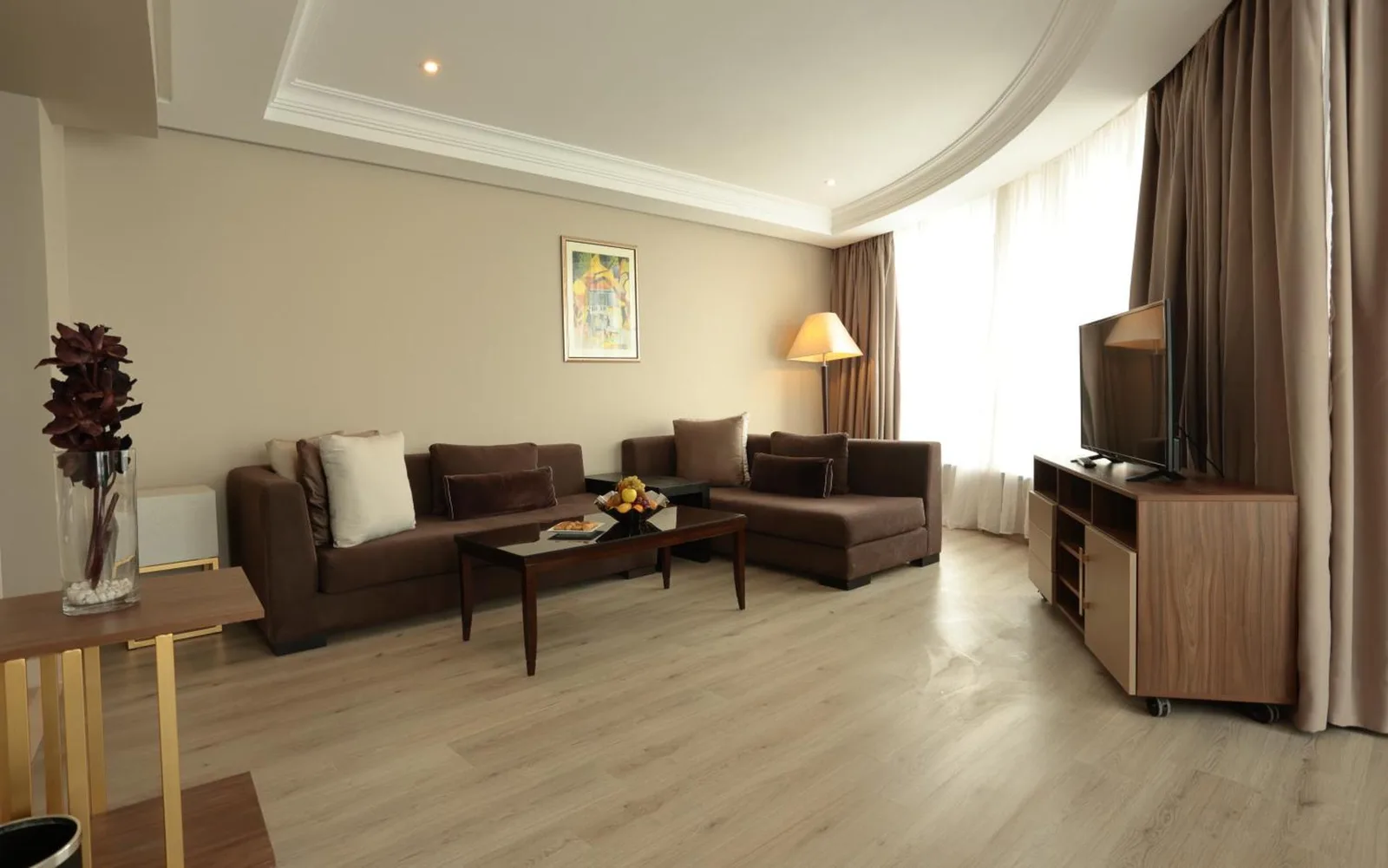Welcoming reception area at Le Palace d'Anfa, Casablanca