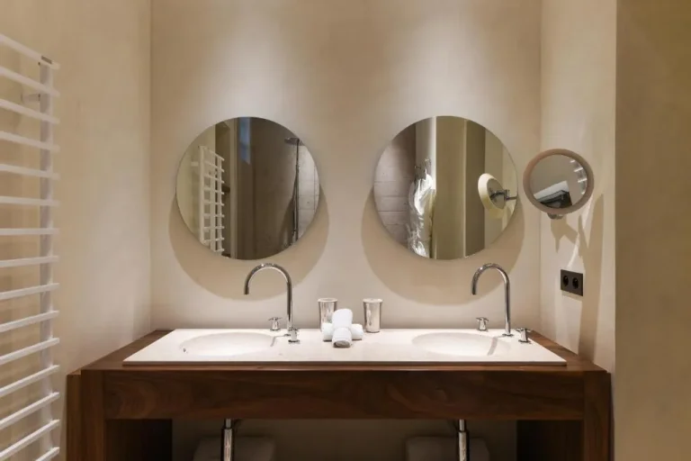 Bathroom vanity at Le Petit Nice - Passedat in Marseille
