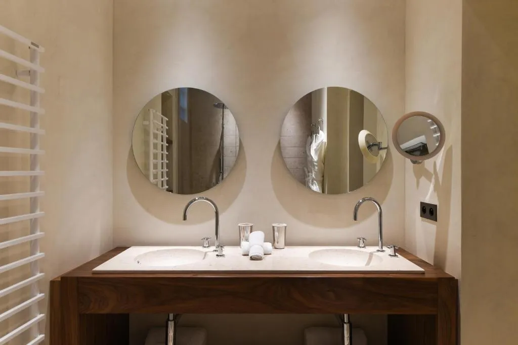 Bathroom vanity at Le Petit Nice - Passedat in Marseille