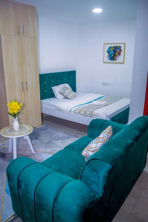 Another view of bedroom in LN New Stadeview Suites in Nairobi