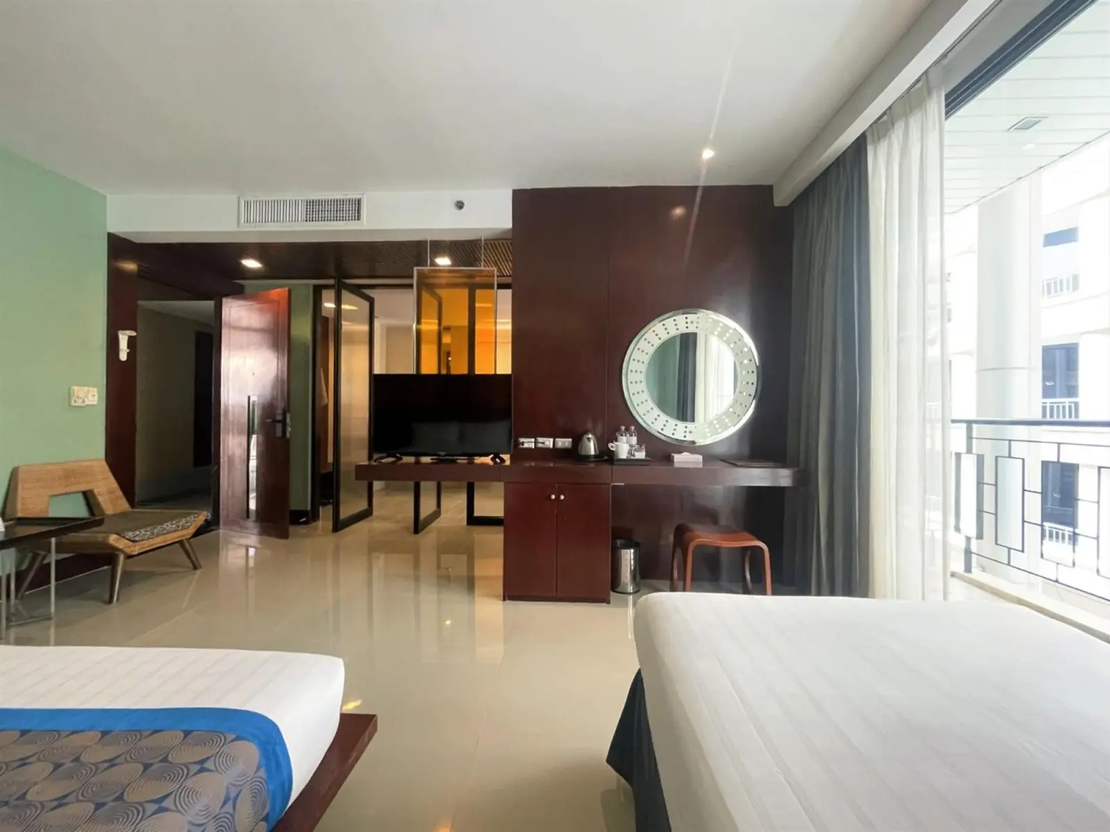 Innenansicht des Zimmers im Long Beach Garden Hotel & Pavilions